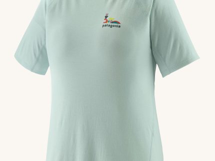 Patagonia Women's Capilene Cool Trail Graphic Shirt - Wispy Green
