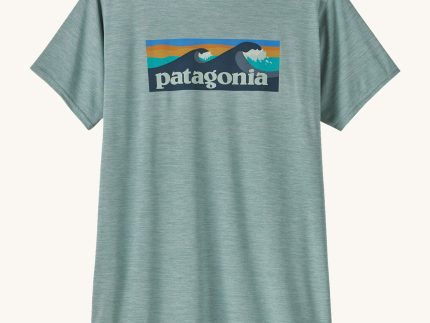 Patagonia Women's Capilene Cool Daily Graphic Shirt - Waters / Thermal Blue