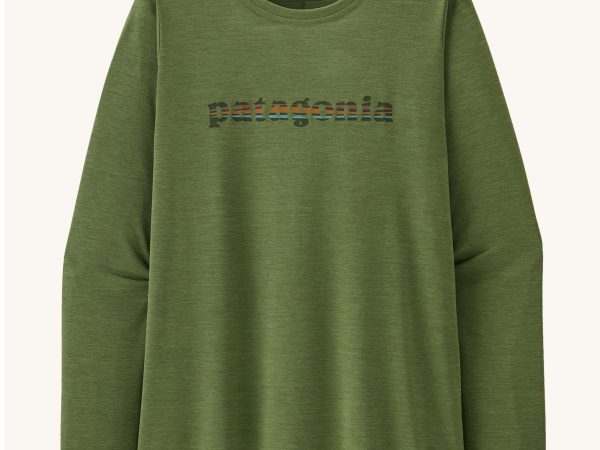 Patagonia Women's Capilene Cool Graphic Shirt - Green X-Dye