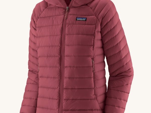 Patagonia Women's Down Sweater Hoody - Marion Red