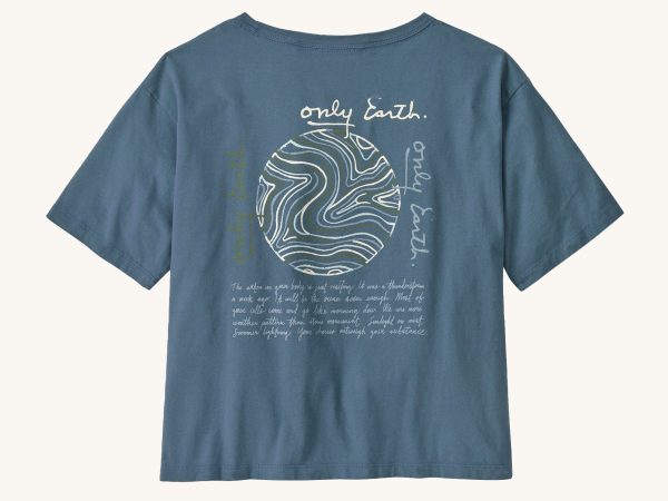 Patagonia Women's Easy Cut Organic T-Shirt - Utility Blue