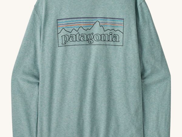 Patagonia Women's Long Sleeved Responsibili Tee - P-6 Outline / Virtually Blue
