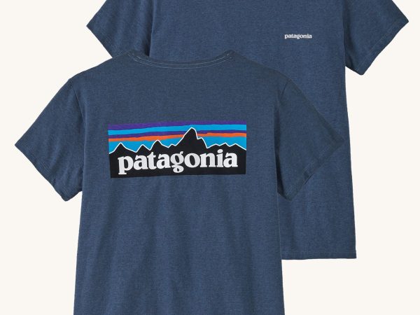 Patagonia Women's P-6 Logo Responsibili-Tee - Utility Blue
