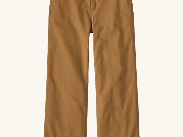 Patagonia Women's Point Reyes Canvas Wide Leg Pants - Nest Brown