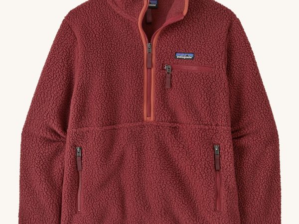 Patagonia Women's Retro Pile Marsupial Fleece - Sequoia Red