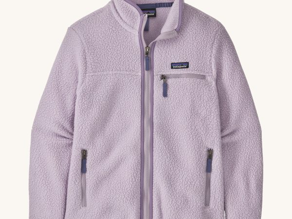 Patagonia Women's Retro Pile Fleece Jacket - Foxglove Purple
