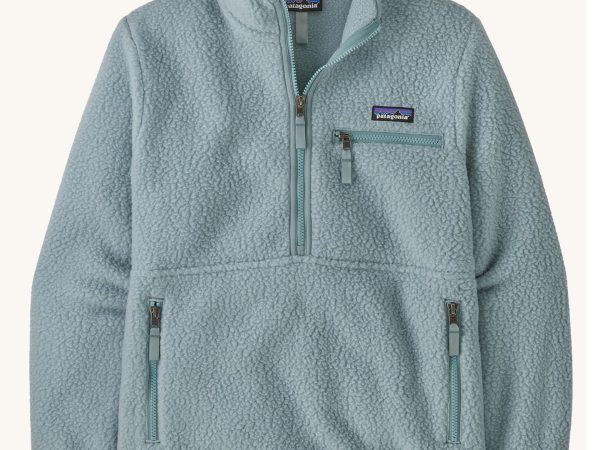 Patagonia Women's Retro Pile Marsupial Fleece - Thermal Blue