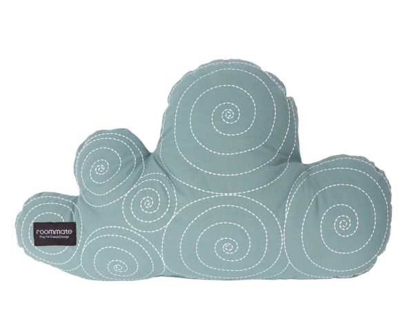 Roommate Cloud Cushion, Sea Grey