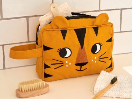 Roommate Kids Wash Bag - Tiger