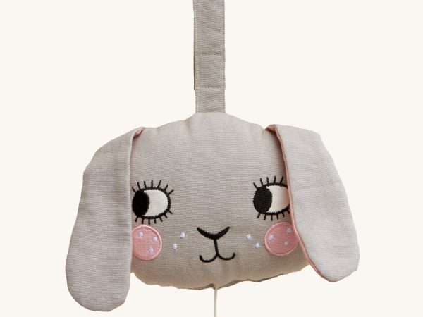 Roommate Musical Baby Mobile - Bunny