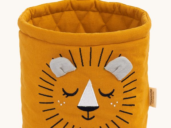 Roommate Mini Quilted Basket - Lion