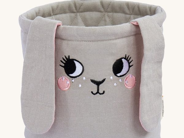 Roommate Mini Quilted Basket - Bunny