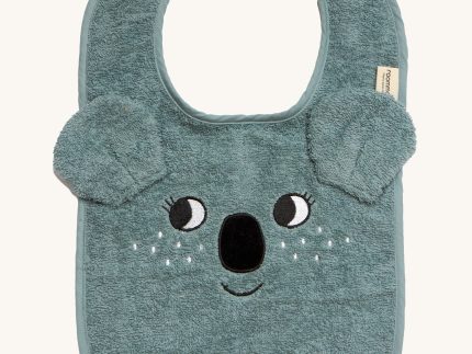 Roommate Organic Cotton Baby Bib - Koala
