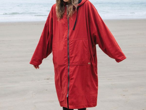 Rapanui Women's Changing Robe - Rust