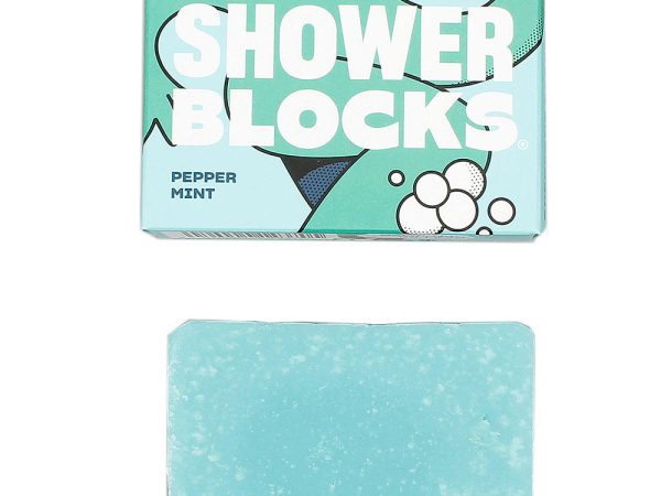 Shower Blocks Gel Bar - Pepper Mint