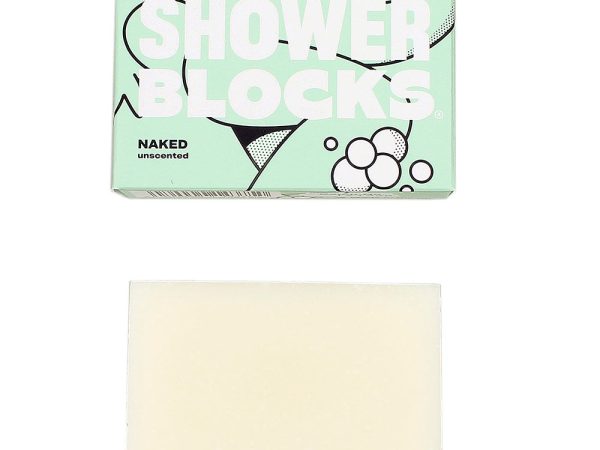 Shower Blocks Gel Bar - Naked Unscented