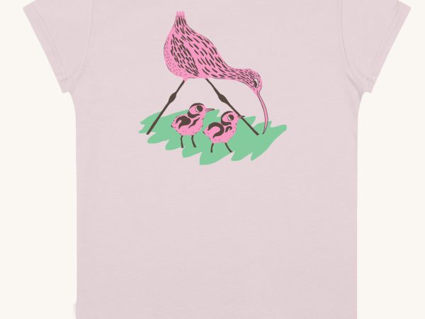 Silverstick Curlew Organic T-Shirt - Matt Sewell