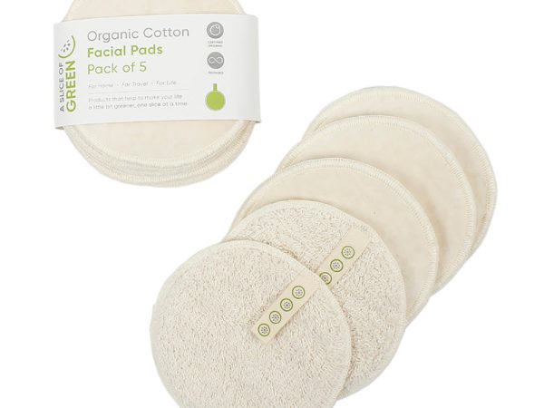A Slice Of Green Organic Cotton Facial Pads