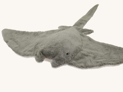 Senger Large Cuddly Manta Ray - Grey