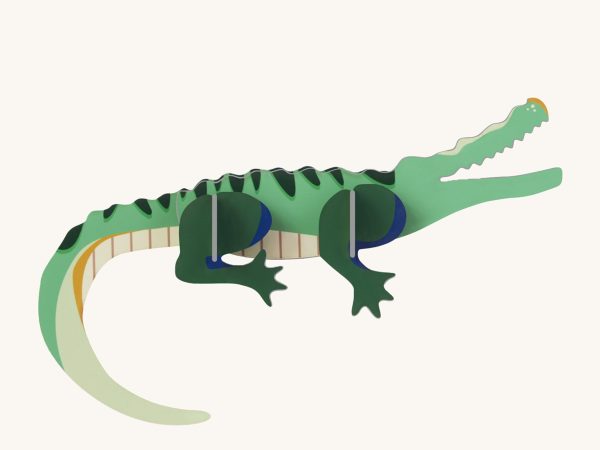 Studio Roof Cardboard Model - Crocodile