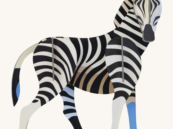 Studio Roof Cardboard Model - Zebra