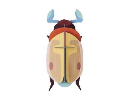 Studio Roof Lemon Fruit Beetle Cardboard Model