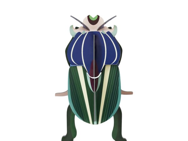 Studio Roof Mimela Scarab Beetle Cardboard Model
