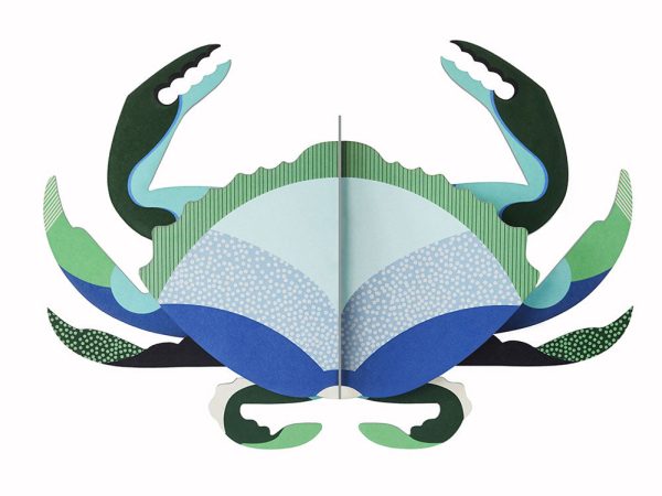 Studio Roof Sea Creatures - Aquamarine Crab