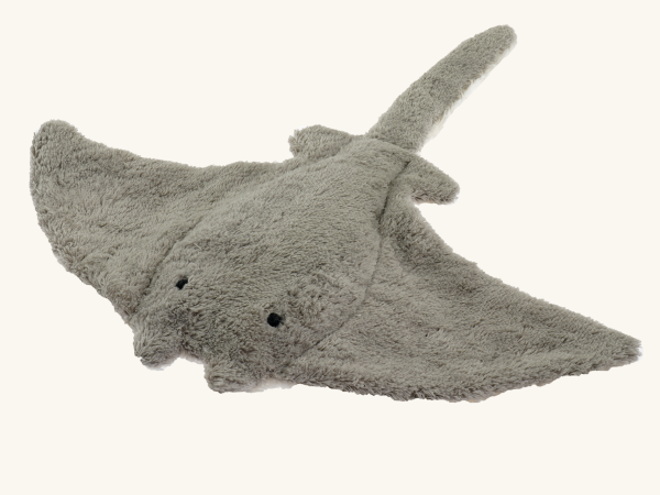 Senger Small Cuddly Manta Ray - Grey