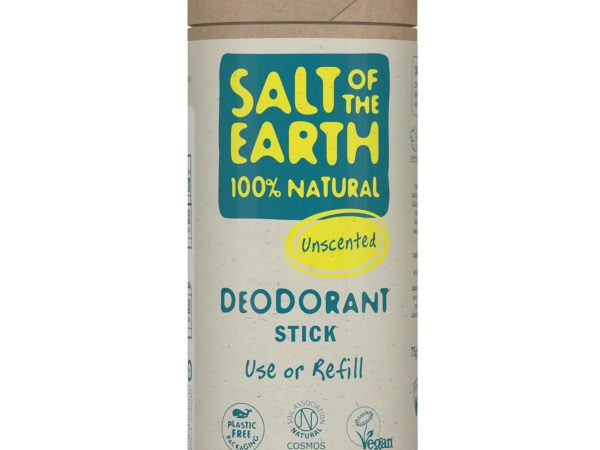 Salt of the Earth Unscented Deodorant Stick 75g