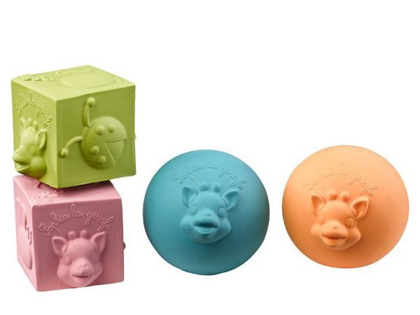 Sophie the Giraffe So Pure Balls & Cubes