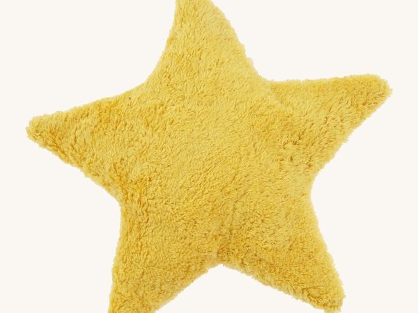 Senger Warming Star Cushion - Yellow