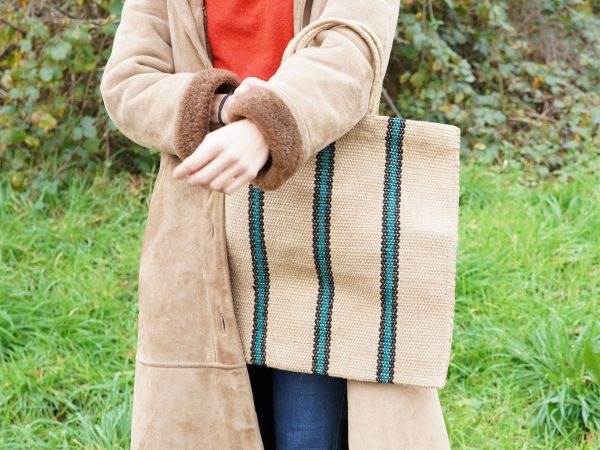 Turtle Bags Handwoven Jute Bag - Short Handle