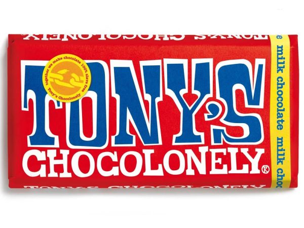 Tony's Chocolonely Fairtrade Milk Chocolate 180g