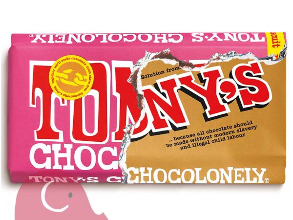 Tony's Chocolonely Fairtrade Milk Caramel Biscuit 180g