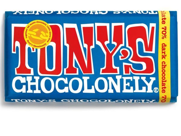 Tony's Chocolonely Fairtrade Extra Dark Chocolate 180g