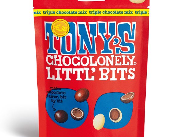 Tony's Chocolonely Littl' Bits Triple Chocolate Mix - 100g