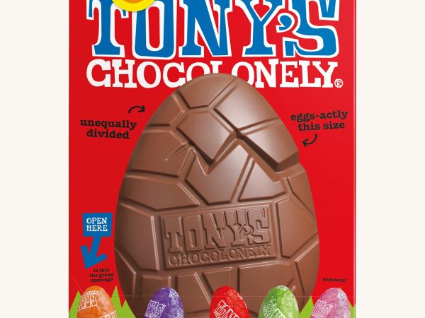 Tony's Chocolonely Milk Chocolate Easter Egg & Mini Eggs