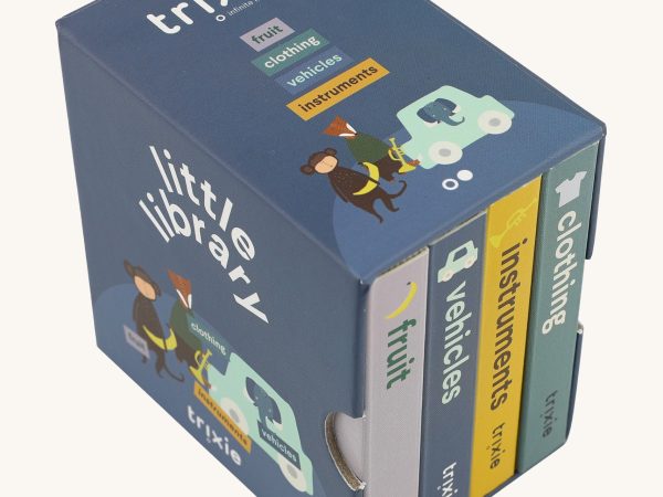 Trixie Little Library - Clothing, Fruit, Vehicles, Instruments