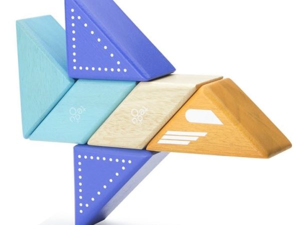 Tegu Magnetic Blocks Travel Pal - Jet Plane