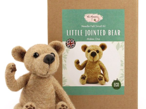 The Makerss - Little Jointed Vintage Bear Needle Felt Kit