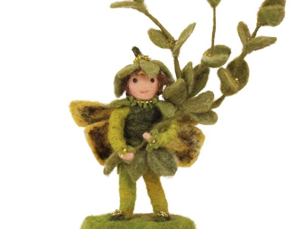 The Makerss - Official Flower Fairies™️ Box Tree Fairy Needle Felt Kit