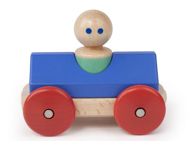 Tegu Magnetic Racer Blue and Poppy