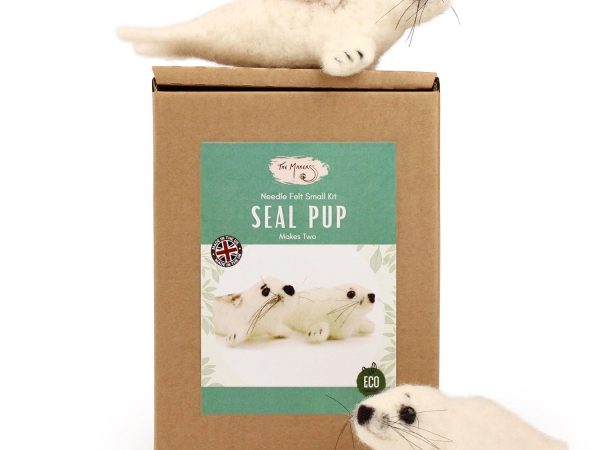 The Makerss - Small Seal Pup Needle Felt Kit