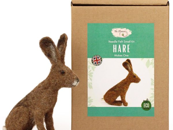 The Makerss - Small Hare Needle Felt Kit