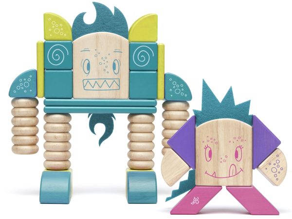 Tegu Magnetic Sticky Monsters - Beans & Tumtum