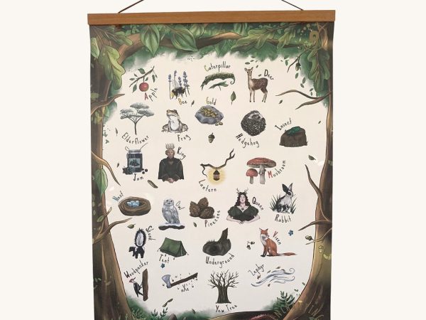 The Phive Enchanting Woodland Alphabet Print