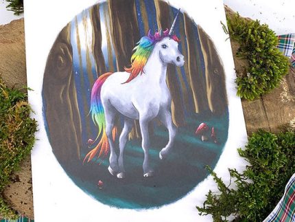 The Phive Enchanting Unicorn Print