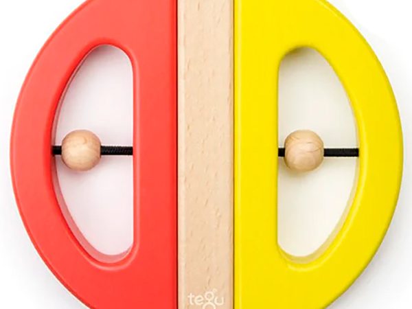 Tegu Swivel Bug Magnetic Toy - Yellow / Poppy