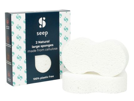 The Seep Company Large All-Purpose Cellulose Sponges - 2 Pack